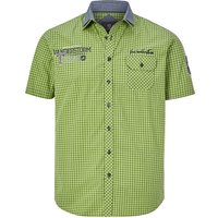 Kurzarmhemd RUTGER hellgrün von jan vanderstorm