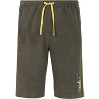 Kurze Sweathose AABU oliv von jan vanderstorm