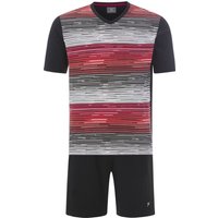 Kurzer Schlafanzug AUDUN schwarz von jan vanderstorm