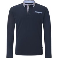 Langarm-Poloshirt EARL CHAD dunkelblau Langarm-Poloshirt EARL CHAD dunkelblau von Charles Colby