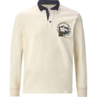 Langarm-Poloshirt OLSLAND wollweiß Langarm-Poloshirt OLSLAND wollweiß von jan vanderstorm