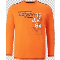 Langarmshirt BERTULI Jan Vanderstorm orange von jan vanderstorm