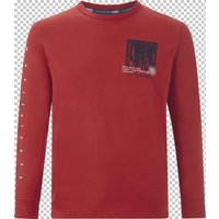 Langarmshirt WINHOLM Jan Vanderstorm rot von jan vanderstorm