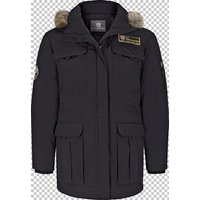 Outdoorjacke AJAN Jan Vanderstorm schwarz von jan vanderstorm