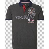 Poloshirt ERLING dunkelgrau von jan vanderstorm