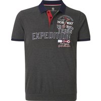 Poloshirt ERLING dunkelgrau von jan vanderstorm