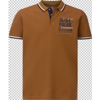 Poloshirt FRETU Jan Vanderstorm dunkelorange von jan vanderstorm