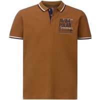 Poloshirt FRETU dunkelorange von jan vanderstorm