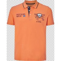 Poloshirt HALLFRED Jan Vanderstorm orange von jan vanderstorm