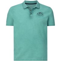 Poloshirt HOLTAR türkis von jan vanderstorm