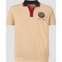 Poloshirt JONFRID Jan Vanderstorm beige von jan vanderstorm