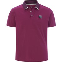 Poloshirt MORLAN dunkelrot von jan vanderstorm