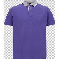 Poloshirt NJAL Jan Vanderstorm lila von jan vanderstorm