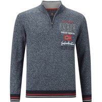 Pullover CAJETAN dunkelblau von jan vanderstorm