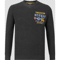 Pullover JELLEN dunkelgrau von jan vanderstorm
