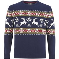 Pullover TORE dunkelblau von jan vanderstorm