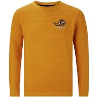 Pullover TRYGVE dunkelgelb von jan vanderstorm