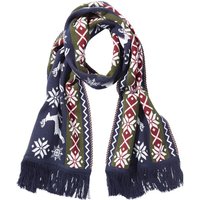 Schal TILO dunkelblau von jan vanderstorm