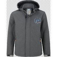 Softshelljacke FRAKE grau von jan vanderstorm