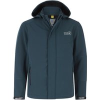 Softshelljacke MENNE petrol von jan vanderstorm
