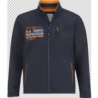 Softshelljacke TEEMU Jan Vanderstorm dunkelblau von jan vanderstorm