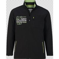 Softshelljacke TEEMU Jan Vanderstorm schwarz von jan vanderstorm