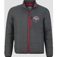 Steppjacke ALFSIGR Jan Vanderstorm dunkelgrau von jan vanderstorm