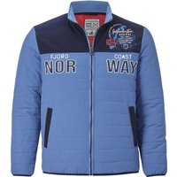Steppjacke VOLKWIN blau von jan vanderstorm