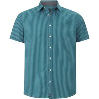 Streifenhemd PERTTU petrol von jan vanderstorm