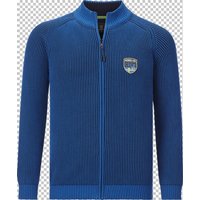 Strickjacke VERMUNDUR Jan Vanderstorm royalblau von jan vanderstorm