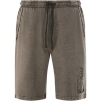 Sweatbermuda TJAPE braun von jan vanderstorm