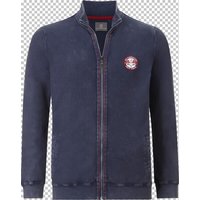 Sweatjacke DIETBERT dunkelblau von jan vanderstorm