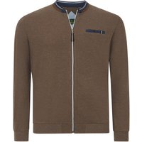 Sweatjacke DUKE RUPOLD braun von Charles Colby
