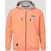 Sweatjacke EDRIK Jan Vanderstorm orange von jan vanderstorm