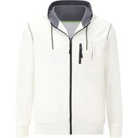 Sweatjacke FINNDOR weiß von jan vanderstorm