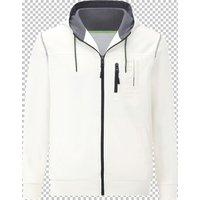 Sweatjacke FINNDOR weiß von jan vanderstorm