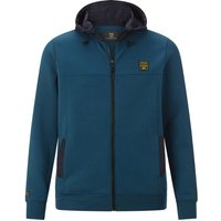 Sweatjacke HALMAR petrol von jan vanderstorm
