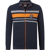 Sweatjacke HEELKO dunkelblau von jan vanderstorm