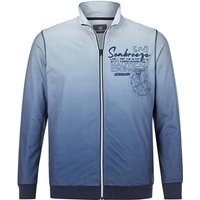 Sweatjacke JAIS blau von jan vanderstorm