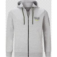 Sweatjacke ODGRIM Jan Vanderstorm silbergrau von jan vanderstorm