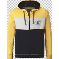 Sweatjacke PAULHARD Jan Vanderstorm gelb dunkelblau von jan vanderstorm