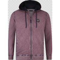 Sweatjacke PERKELMAN hellviolett von jan vanderstorm