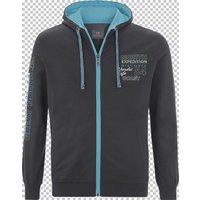 Sweatjacke RODERICH Jan Vanderstorm dunkelgrau von jan vanderstorm