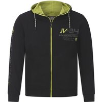 Sweatjacke SIGSTAD schwarz von jan vanderstorm