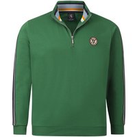 Sweatshirt EARL TIARNAN dunkelgrün von Charles Colby