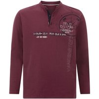 Sweatshirt GARDRED dunkelrot von jan vanderstorm