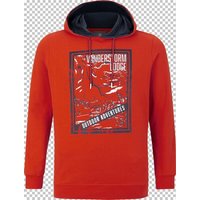 Sweatshirt ISVALI Jan Vanderstorm orange von jan vanderstorm