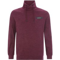 Sweatshirt KERVIK dunkelrot von jan vanderstorm