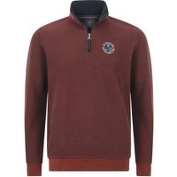 Sweatshirt MARKWARD dunkelrot von jan vanderstorm