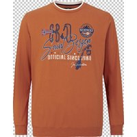 Sweatshirt ONTO Jan Vanderstorm orange von jan vanderstorm